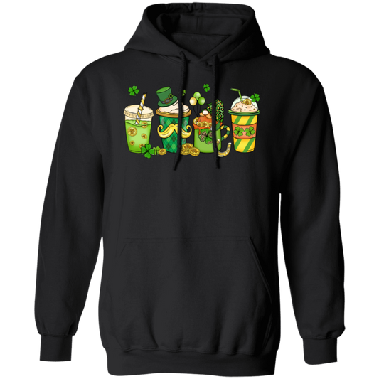 St. Patrick's Day Drinks - Unisex Pullover Hoodie