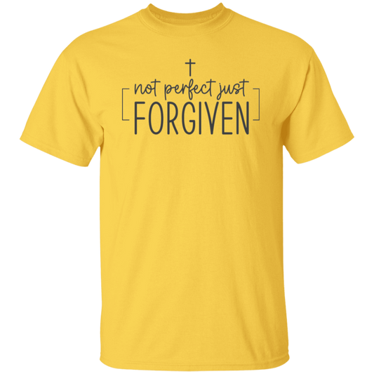 Not Perfect, Just Forgiven, Faith, Jesus, God - Unisex T-Shirt