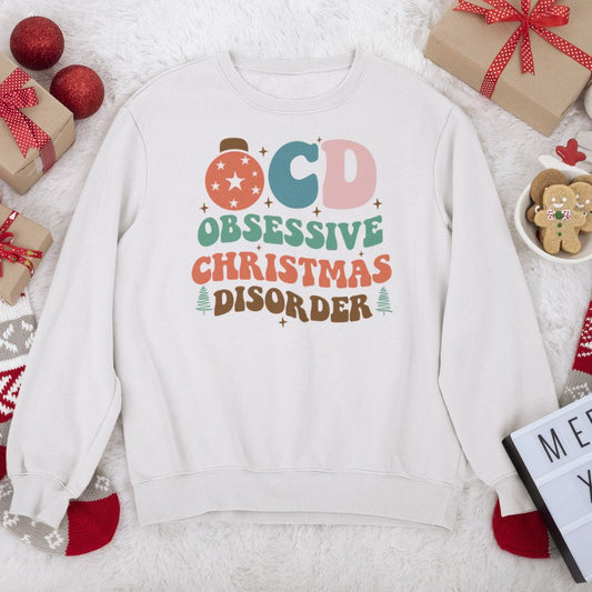 OCD (Obsessive Christmas Disorder) - Unisex Sweatshirt, Christmas, Winter