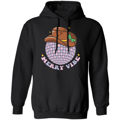 Merry Vibe, Disco Christmas -  Unisex Pullover Hoodie