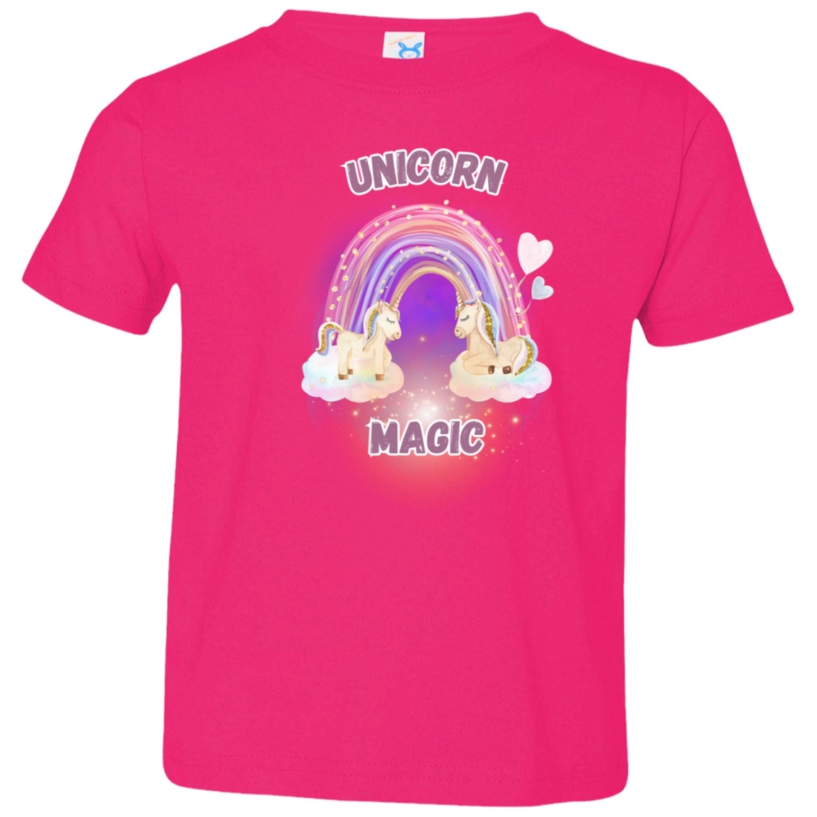 Unicorn Magic - Girls' Toddler Jersey T-Shirt