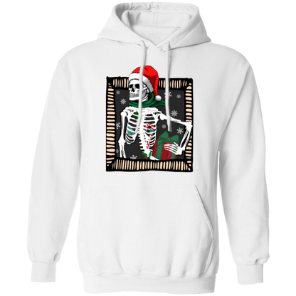 Dead Inside Skeleton Christmas - Unisex Pullover Hoodie