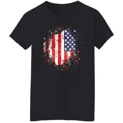 American Flag - Women's, Ladies' T-Shirt
