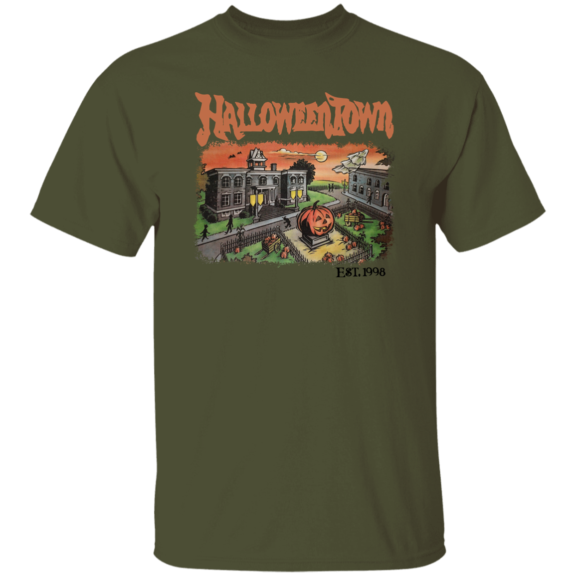 HalloweenTown- Men's T-Shirt