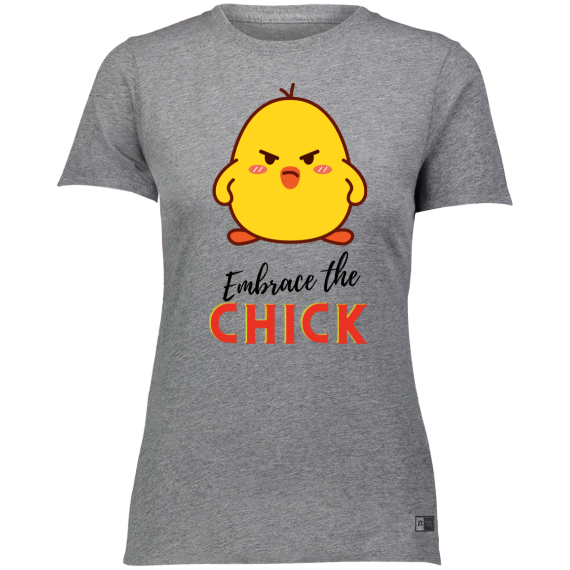 Embrace the Chick - Women's, Ladies’ Essential Dri-Power Tee / T-Shirt