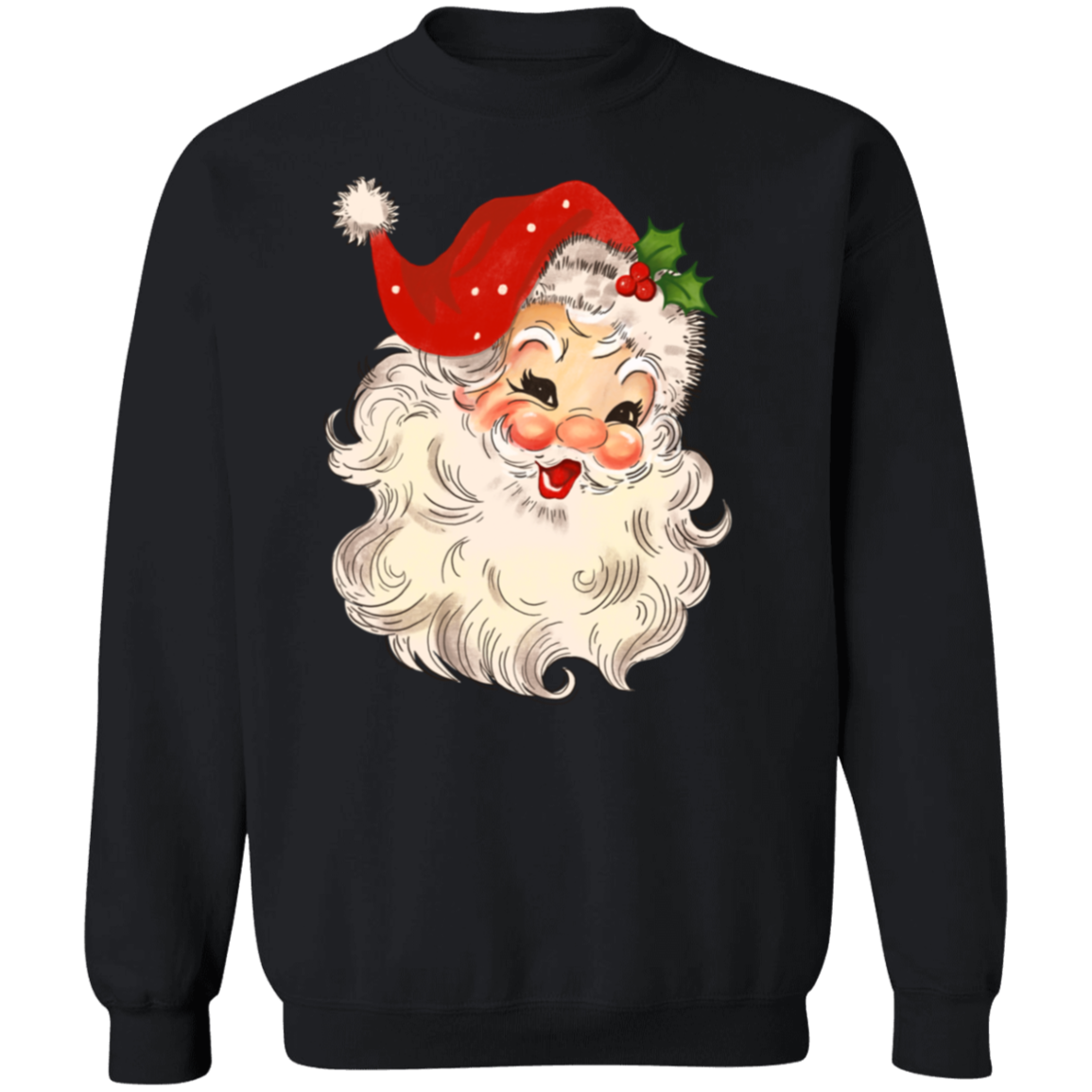 Santa, Merry Christmas - Unisex Ugly Sweatshirt, Christmas, Winter