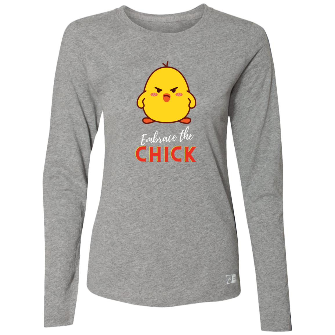 Embrace the Chick - Women's, Ladies’ Essential Dri-Power Long Sleeve Tee