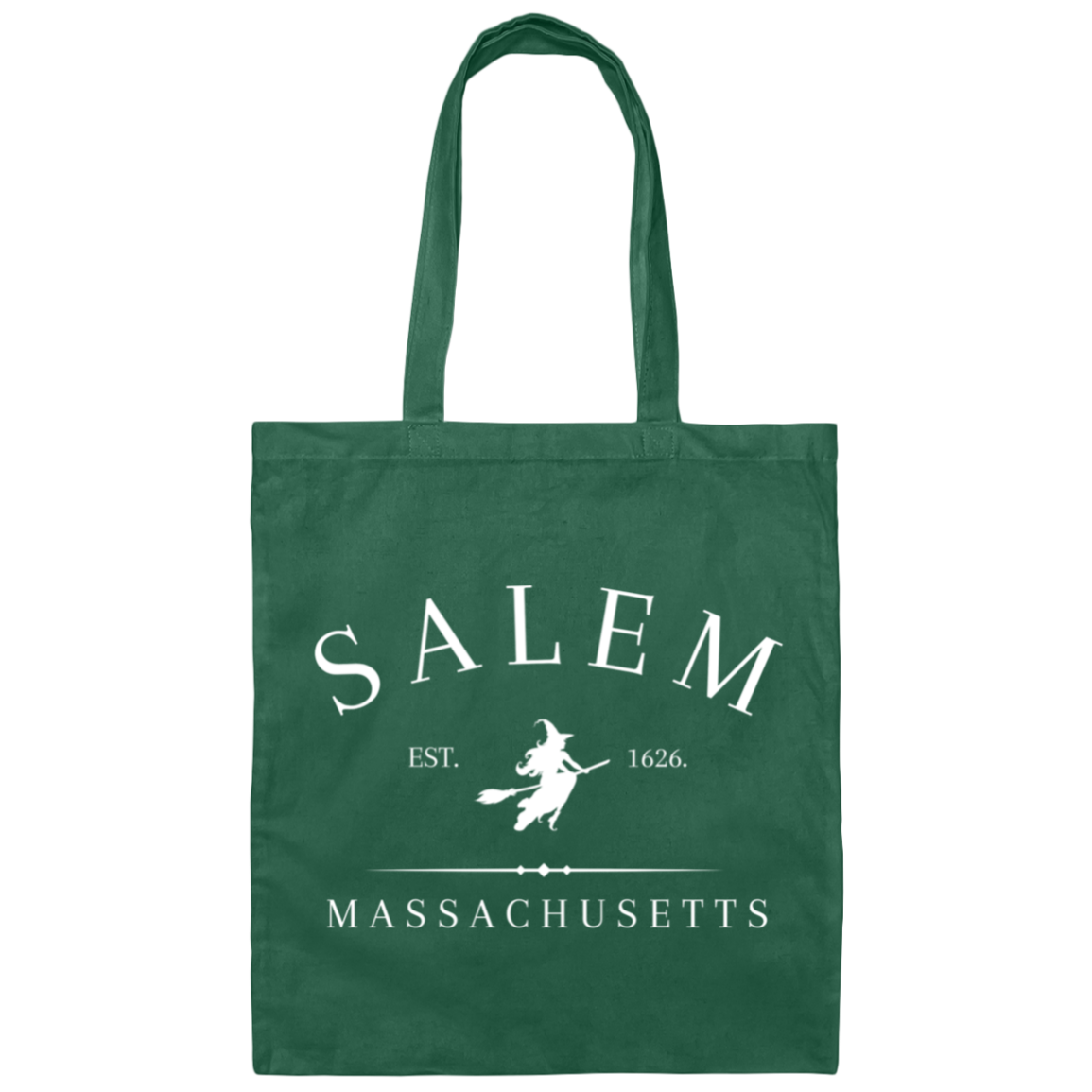 Salem Massachusetts, Front & Back Design - Bag