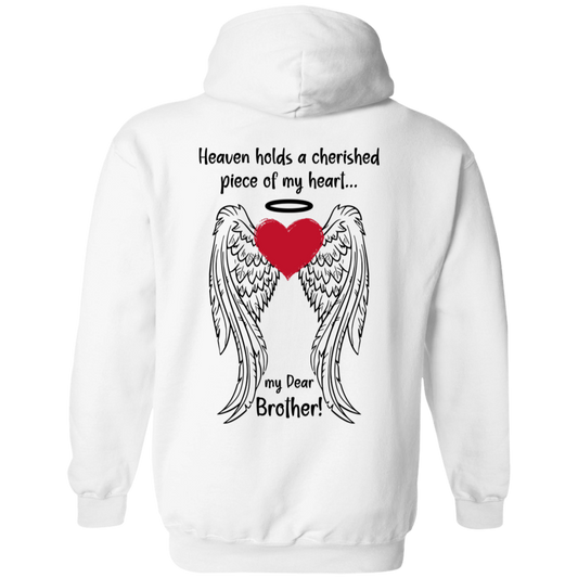 MY DEAR BROTHER, HEAVENLY GUARDIAN - Unisex Pullover Hoodie