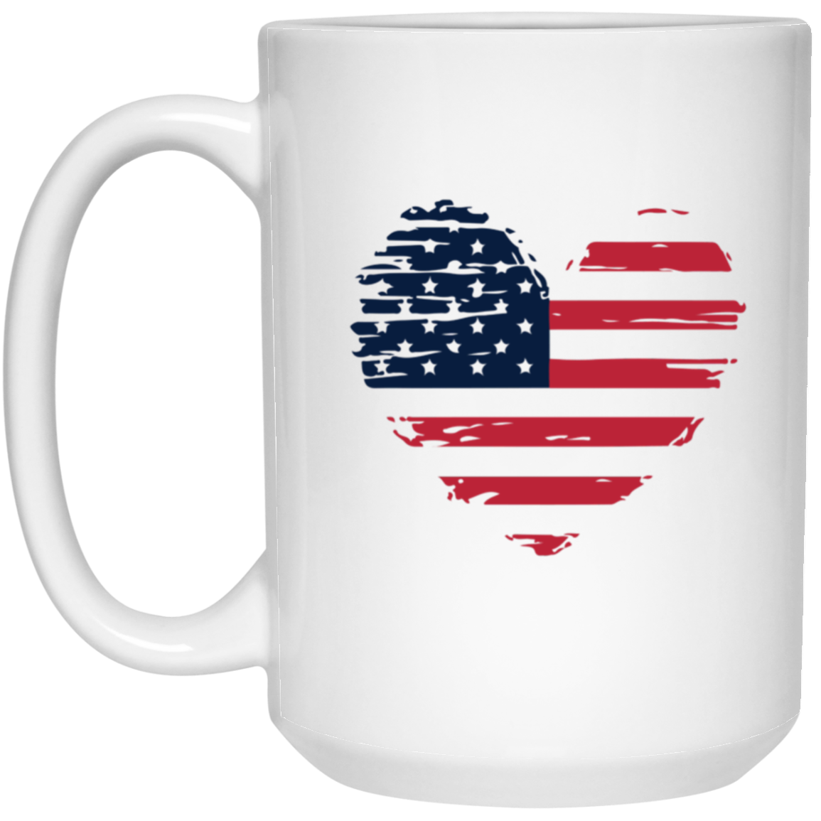 American Heart - 11 & 15 oz. White Mug