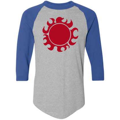 Sun Pirates - Camiseta raglán con bloques de color para hombre