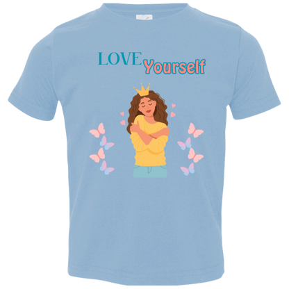 Love Yourself - Girls' Toddler Jersey T-Shirt