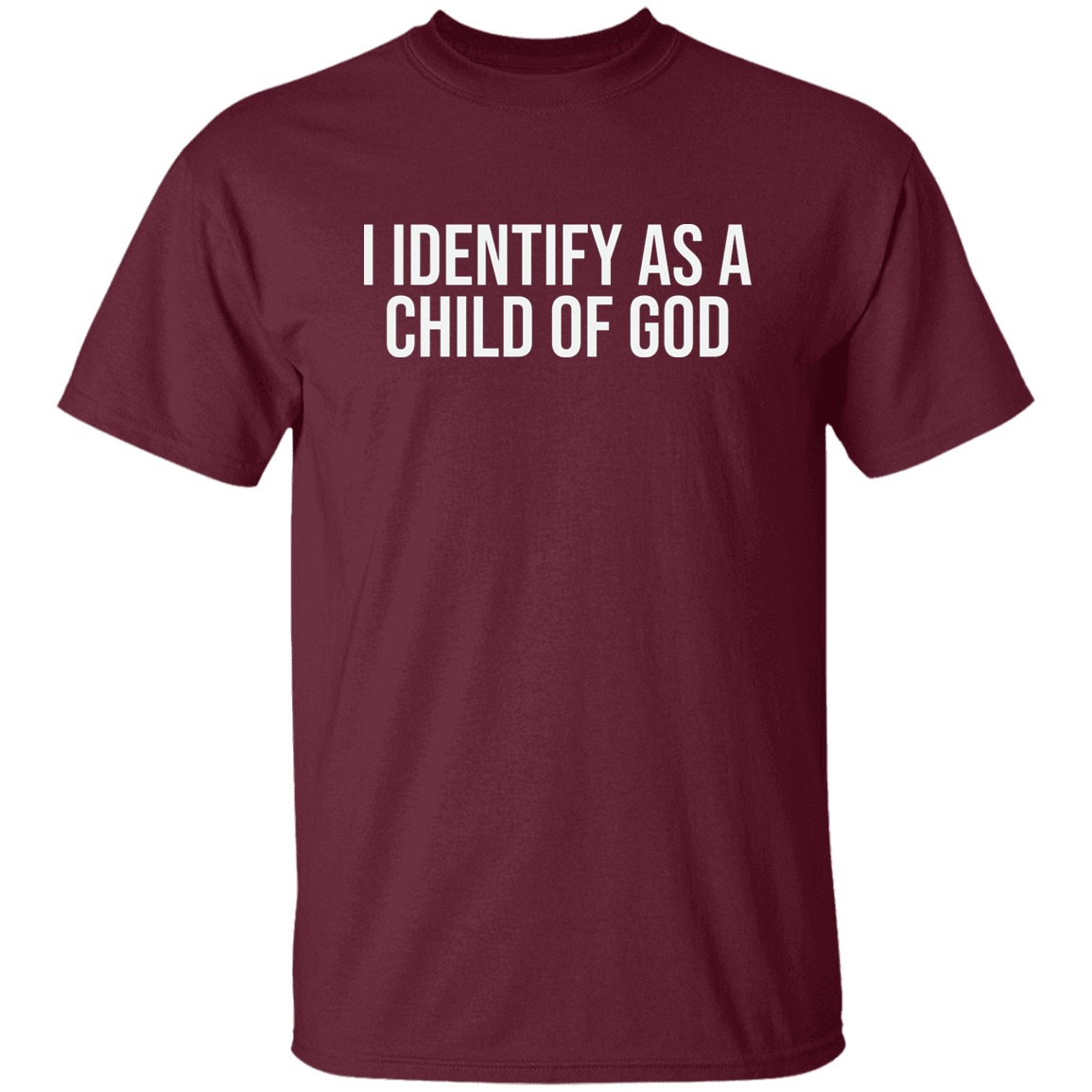 I Identify As A Child Of God- Men's T-Shirt