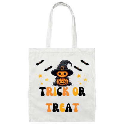 Little Pumpkin, Front & Back Design - Trick or Treat Bag