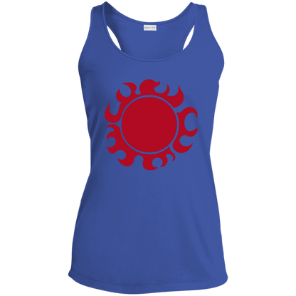 Sun Pirates - Camiseta sin mangas con espalda cruzada de alto rendimiento para mujer