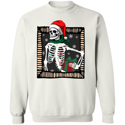 Dead Inside Skeleton Christmas - Unisex Ugly Sweatshirt, Christmas, Winter