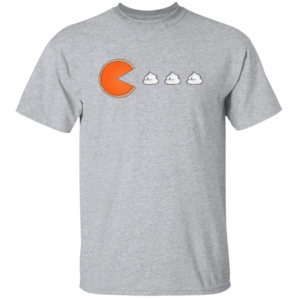 Pacman Pumpkin Pie- Men's T-Shirt