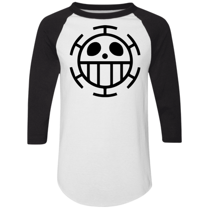 Heart Pirates - Camiseta raglán con bloques de color para hombre