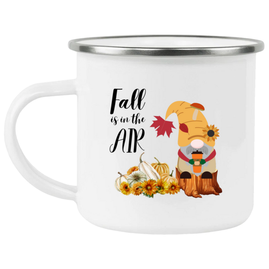 Fall is in the Air - Enamel Camping Mug