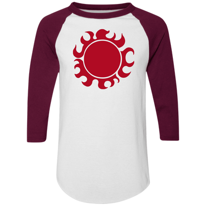 Sun Pirates - Camiseta raglán con bloques de color para hombre