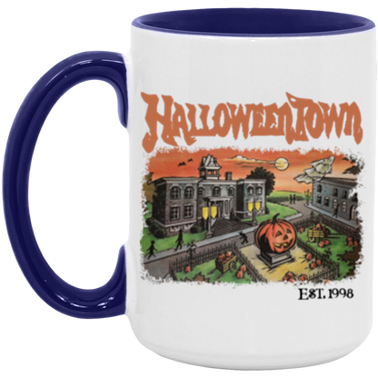 HalloweenTown Full Wrap Around - 11 & 15 oz. Accent Mug