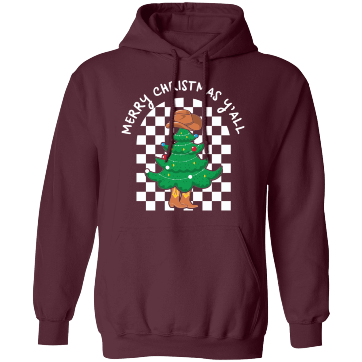 Feliz Navidad a todos, árbol de Navidad - Sudadera con capucha unisex