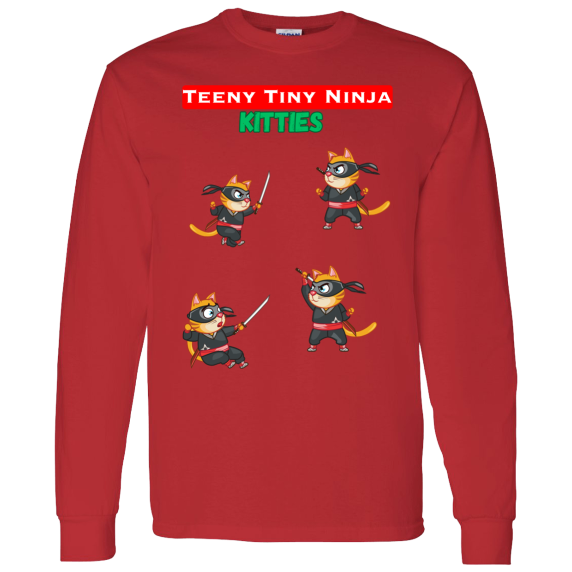 Teeny Tiny Ninja Kitties - Unisex Sweater