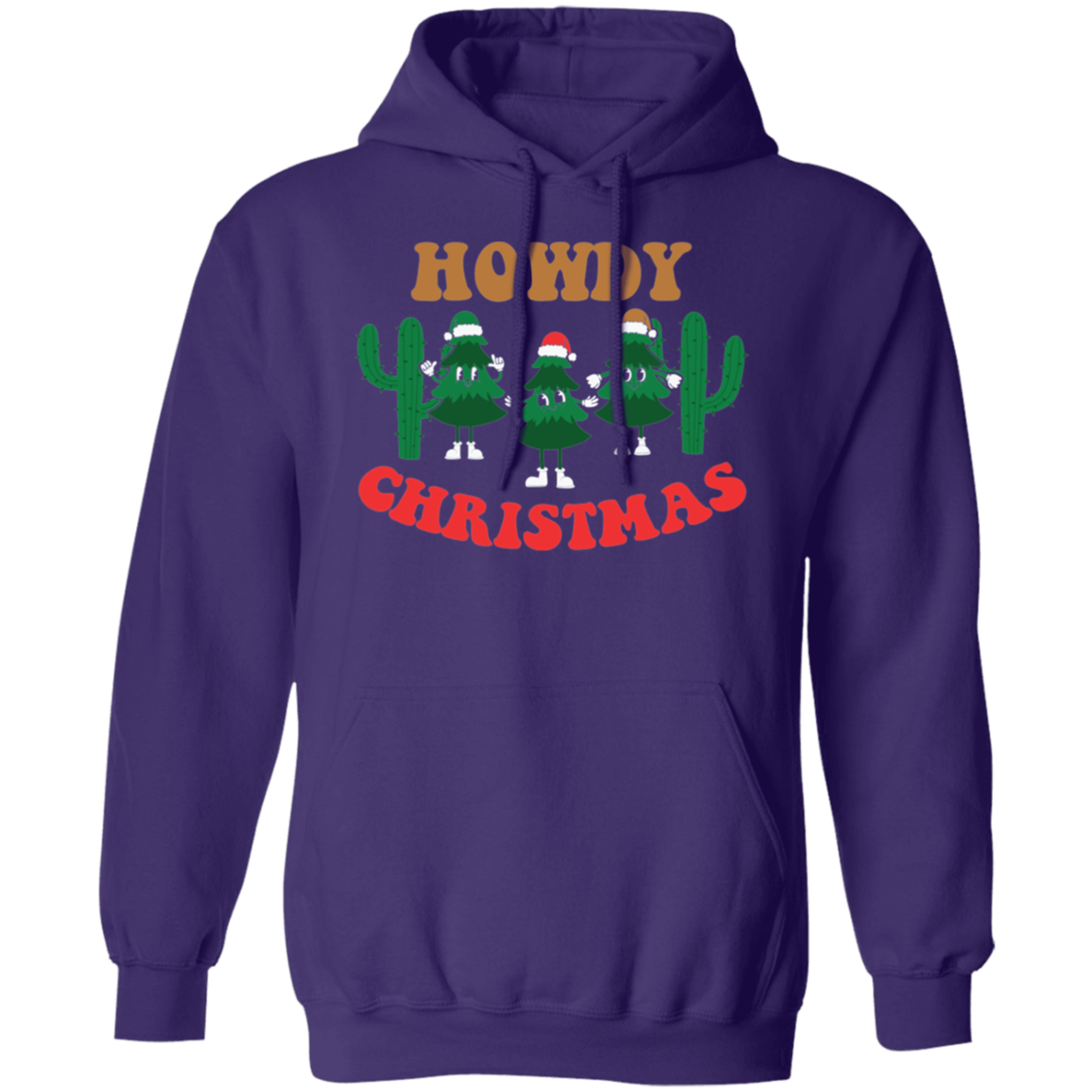 Hola Navidad, Festive Santa Tress - Sudadera con capucha unisex