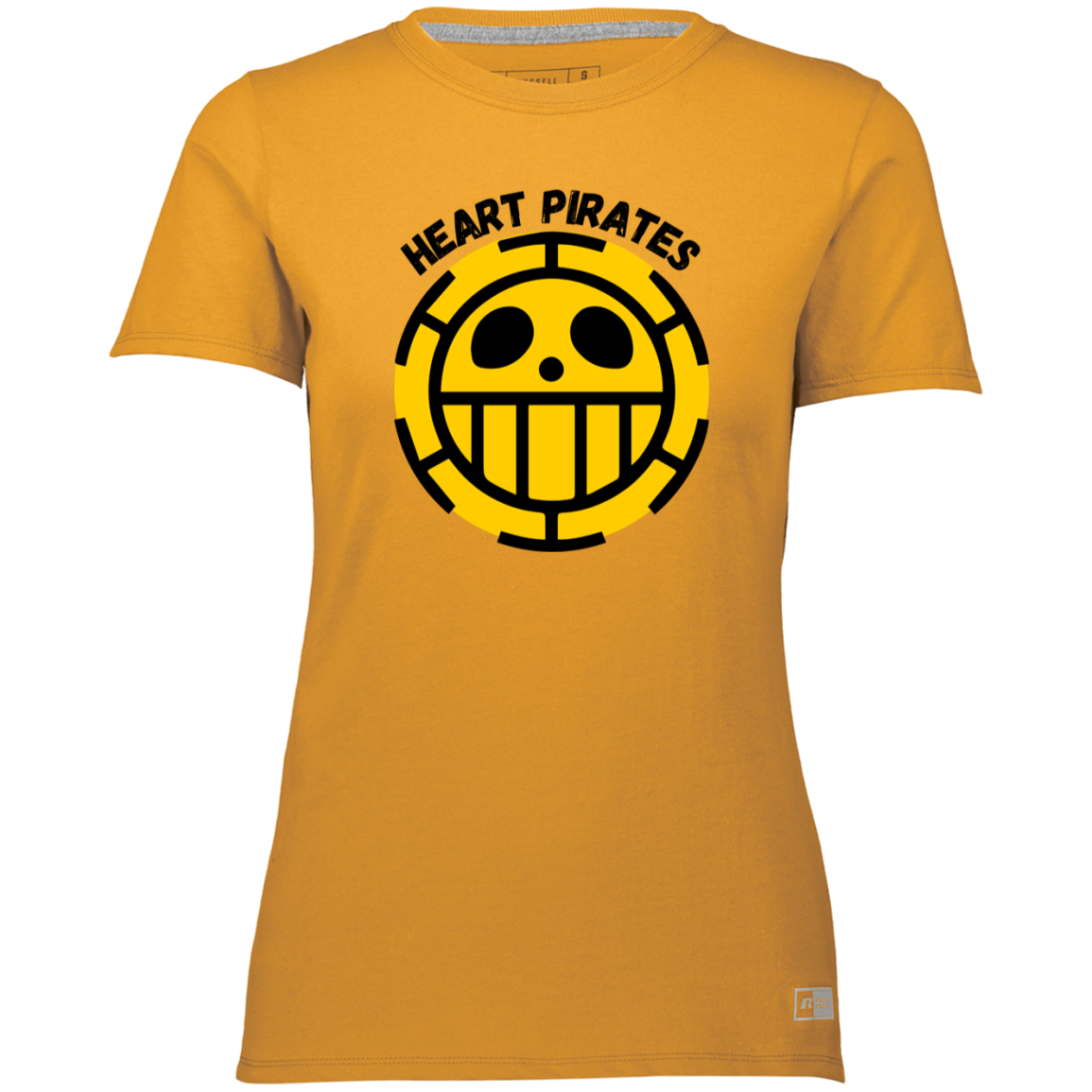 Heart Pirates - Camiseta / camiseta Dri-Power esencial para mujer