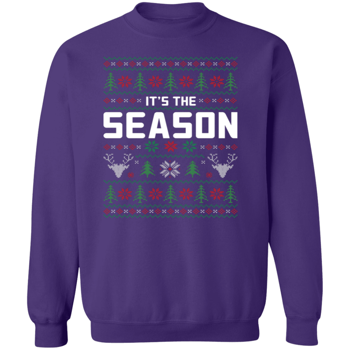 It's The Season - Unisex Ugly Sweater, Christmas, Winter, Fall