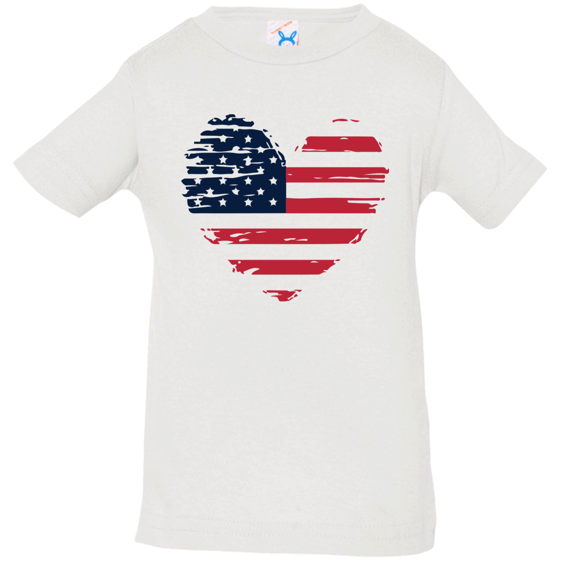 American Heart - 6, 12, 18, & 24 Month Unisex Jersey T-Shirt