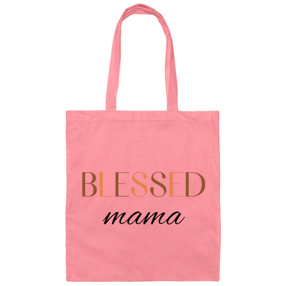 Blessed Mama, Front & Back Design - Bag