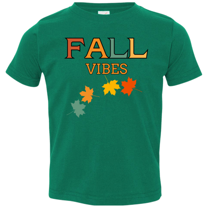 Fall Vibes - Unisex Toddler Jersey T-Shirt