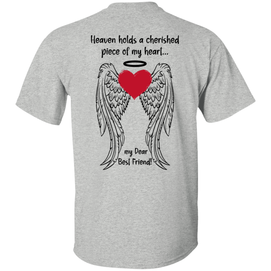 𝗕𝗘𝗦𝗧 𝗙𝗥𝗜𝗘𝗡𝗗, HEAVENLY GUARDIAN - Unisex T-Shirt