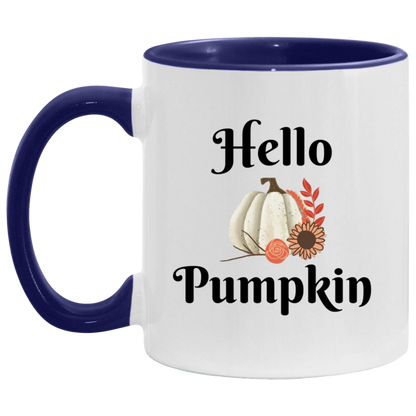 Hello Pumpkin - 11 & 15oz. Accent Mug