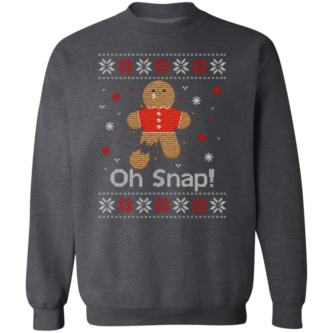 Oh Snap! - Unisex Ugly Sweater, Christmas, Winter, Fall