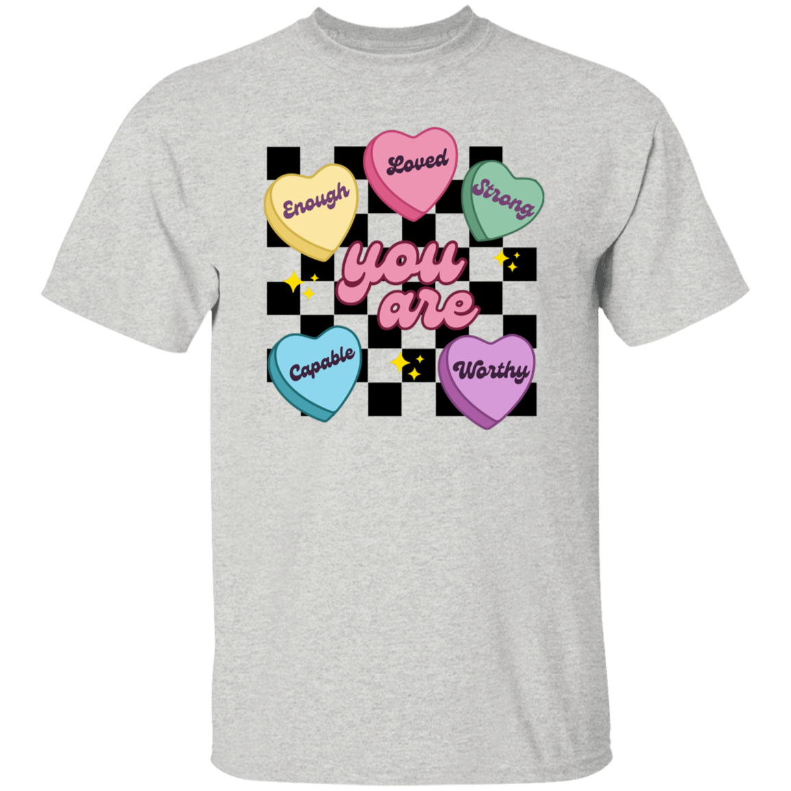 Valentine Candy Hearts - Unisex' T-Shirt