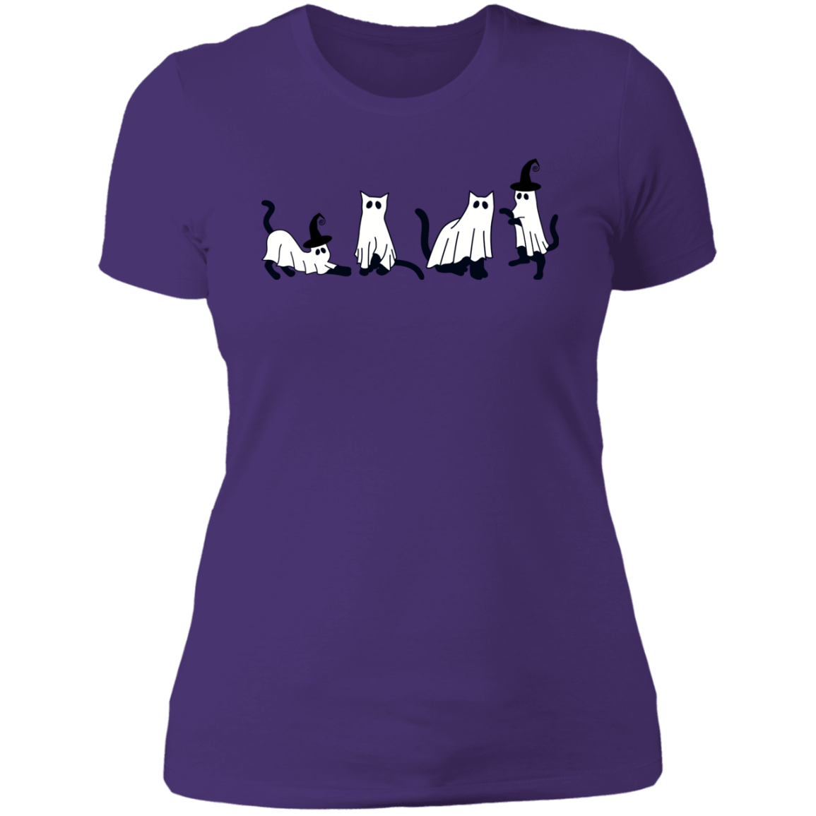Ghost Cats- Women's, Ladies' Boyfriend T-Shirt