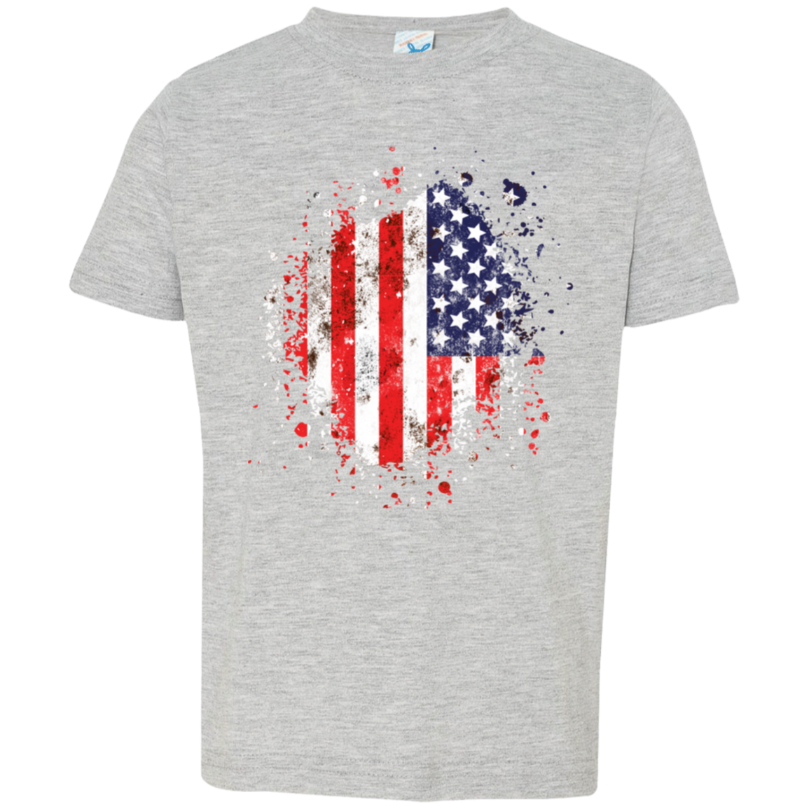 American Flag - Unisex Toddler Jersey T-Shirt