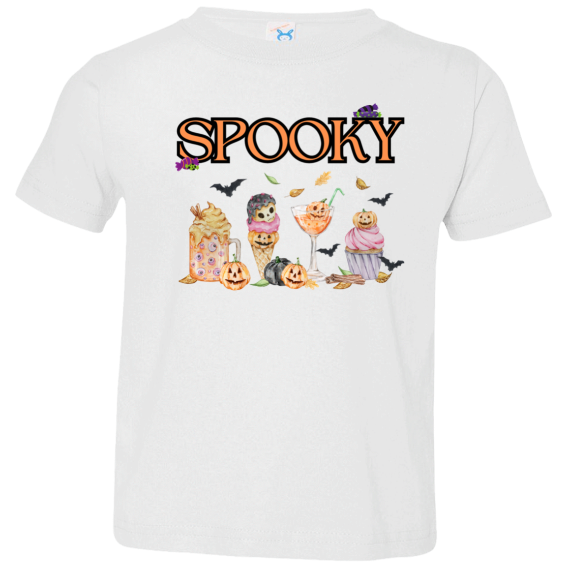 Spooky - Girls' Toddler Jersey T-Shirt