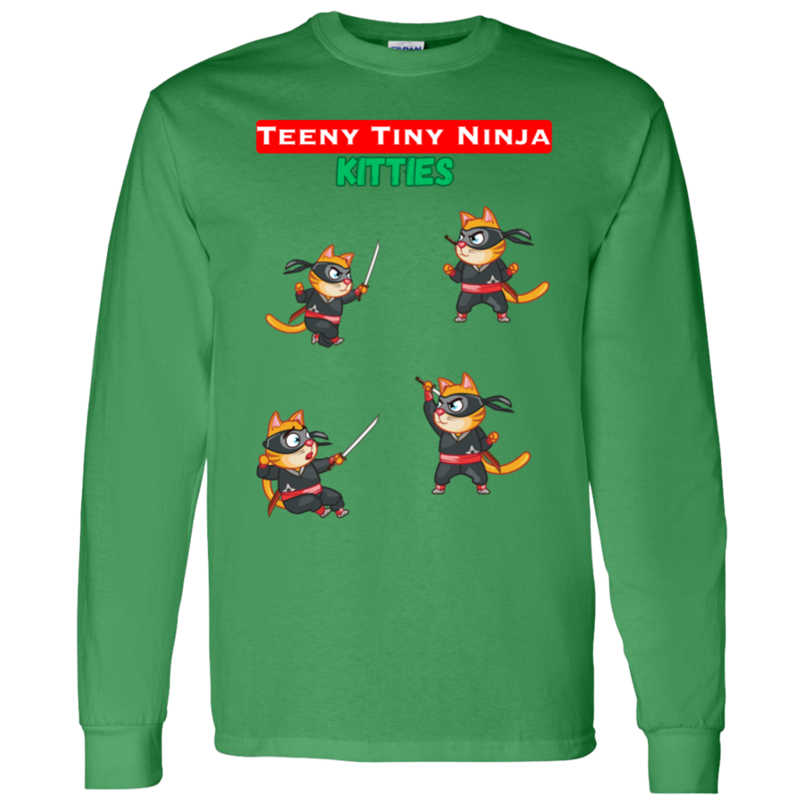 Teeny Tiny Ninja Kitties - Unisex Sweater