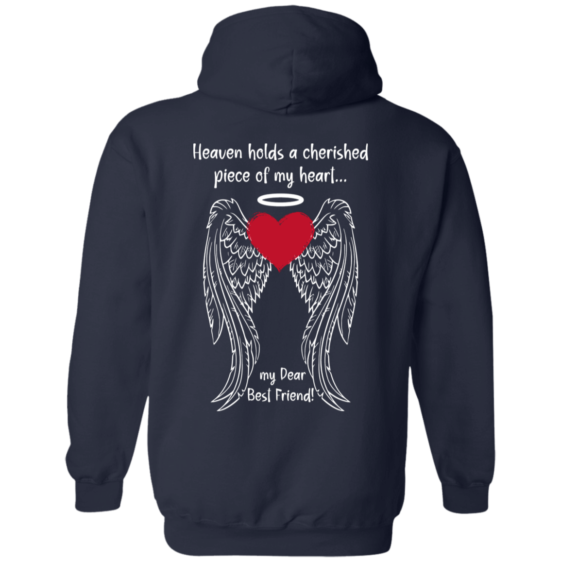 𝗕𝗘𝗦𝗧 𝗙𝗥𝗜𝗘𝗡𝗗, HEAVENLY GUARDIAN - Unisex Pullover Hoodie