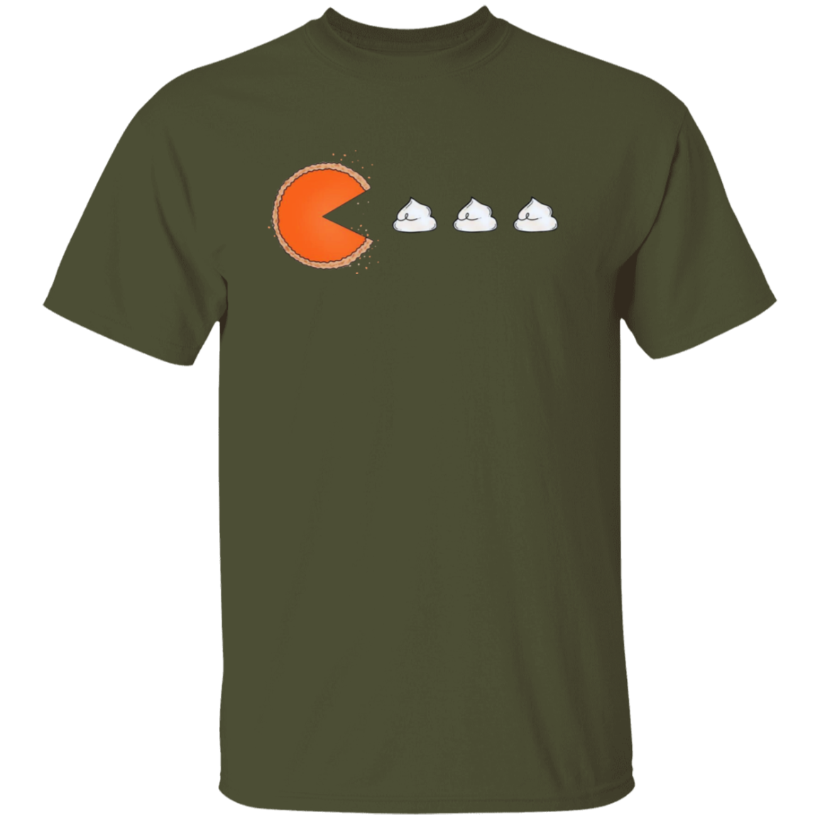 Pacman Pumpkin Pie- Men's T-Shirt