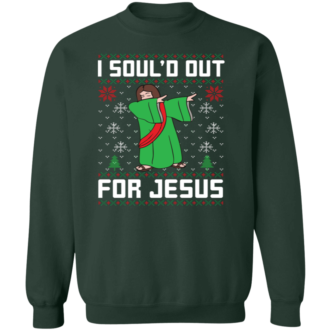 I Soul'D Out For Jesus - Suéter feo unisex, Navidad, Invierno, Otoño