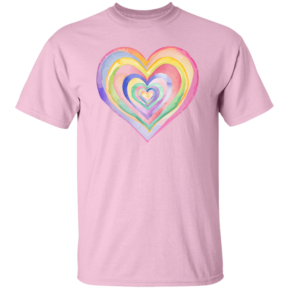 Rainbow Heart - Unisex T-Shirt