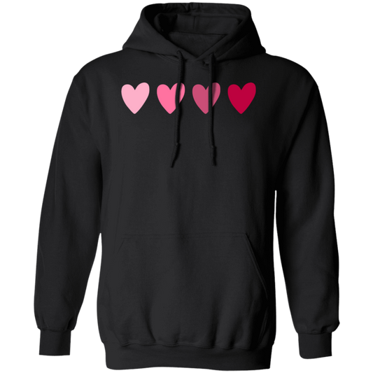 Lovely Little Hearts - Unisex Pullover Hoodie