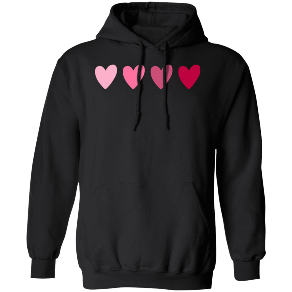 Corazones encantadores - Sudadera con capucha unisex