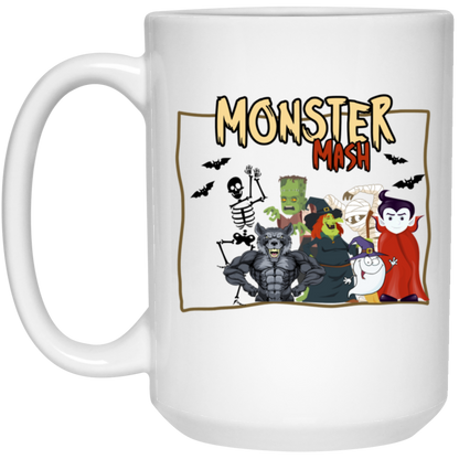 Monster Mash - 11 & 15 oz. White Mug