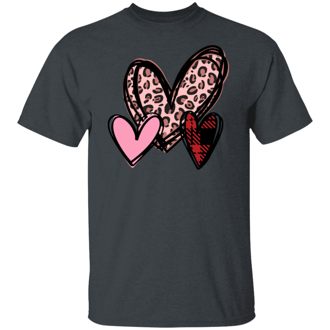 Hearts, Love, Valentines - Unisex T-Shirt