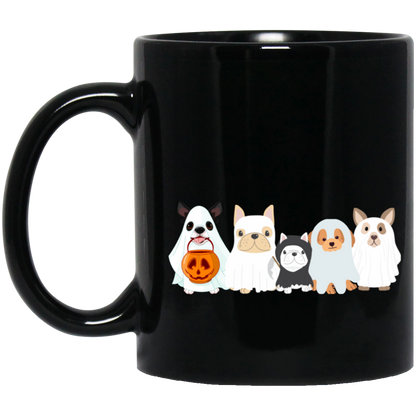 Ghost Dogs -  11 & 15 oz. Black Mug